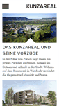 Mobile Screenshot of kunzareal.ch